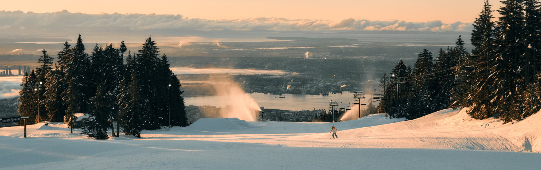 North shore skiing snow machines